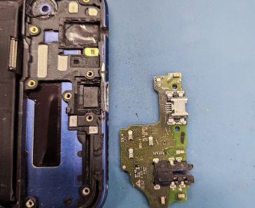 Смартфон Honor 8X - замена разъема microUSB после возгорания
