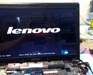 Lenovo G565 - замена видеочипа и ремонт петли