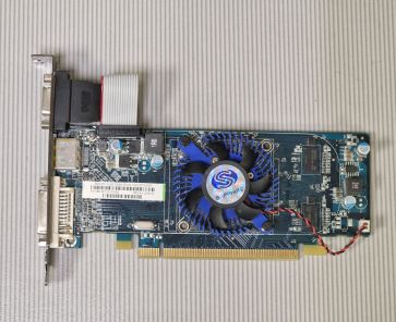 Видеокарта Radeon HD5450 - чистка от пыли и замена термопасты