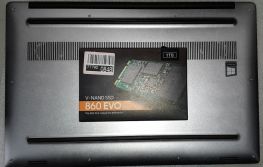 Ноутбук Dell XPS 15 9560 - замена SSD-накопителя