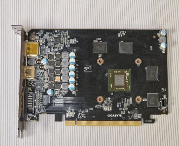 Видеокарта Gigabyte Radeon RX560 - чистка от пыли и замена термопасты